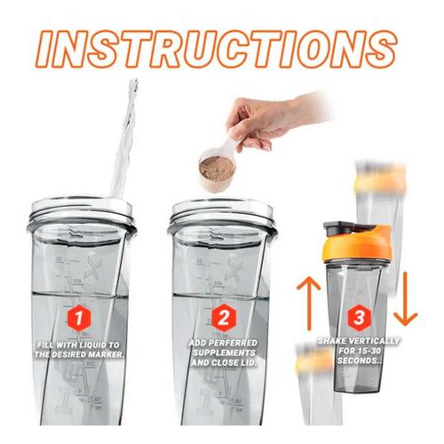 Helimix 28 oz Shaker Bottle - Primary Image