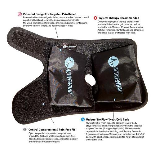 ActiveWrap Foot & Ankle Heat/Ice Wrap - Primary Image
