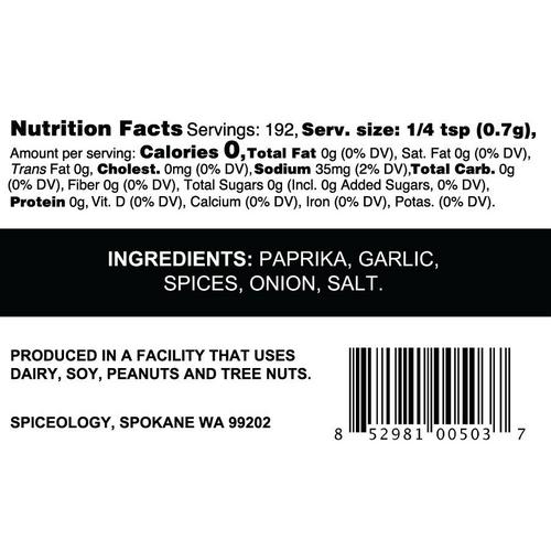 Spiceology Black Magic Cajun Rub - Primary Image