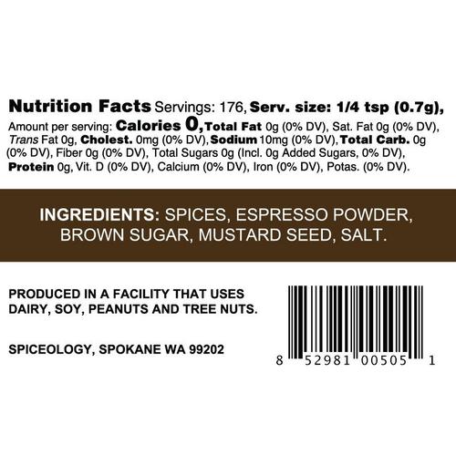 Spiceology Cowboy Crust Expresso Chile Rub - Primary Image