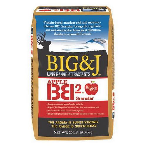 Big & J BB2 Granular Apple Deer Attractant 20 lbs - Primary Image