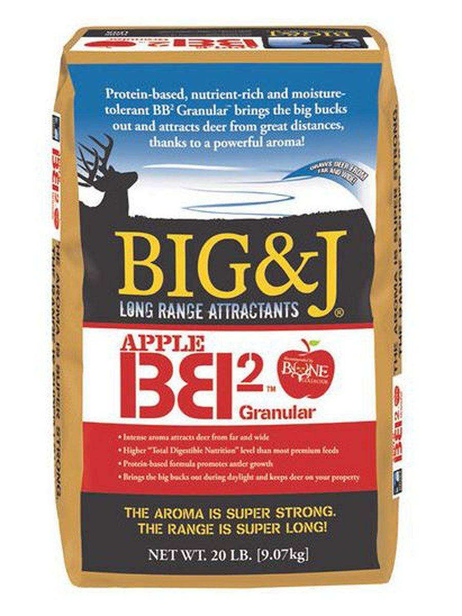 Big & J BB2 Granular Apple Deer Attractant 20 lbs - Big And J Industries Llc