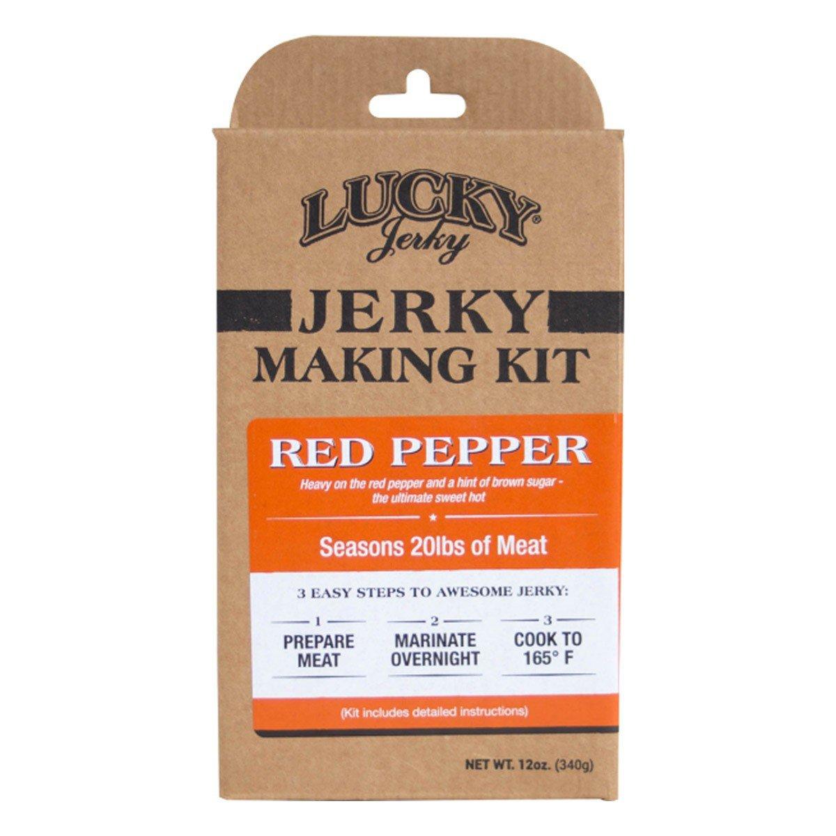 Lucky Jerky Red Pepper Seasoning Kit - Lucky Beef Jerky
