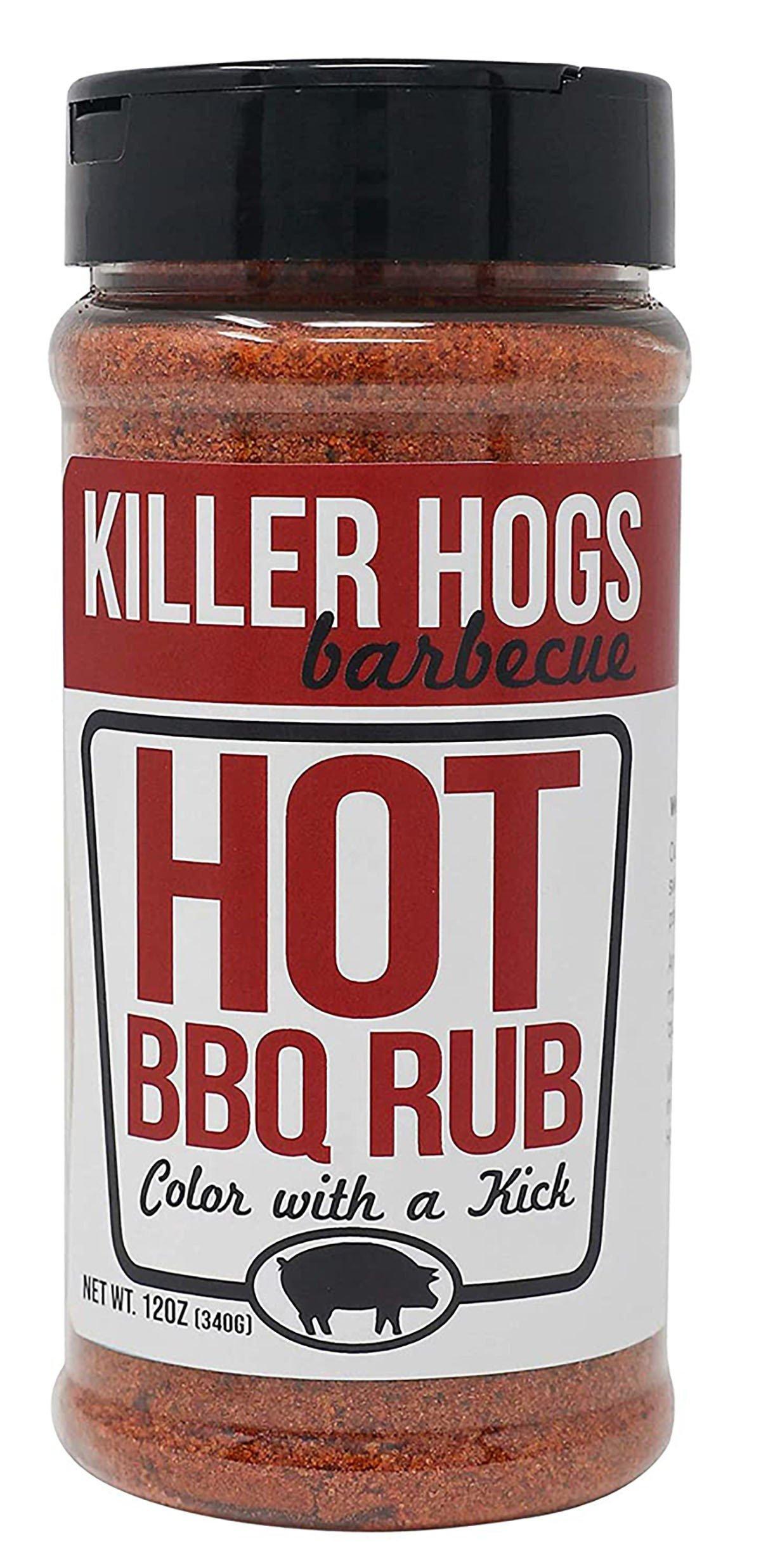 Killer Hogs Hot BBQ Rub 12 oz - Killer Hogs