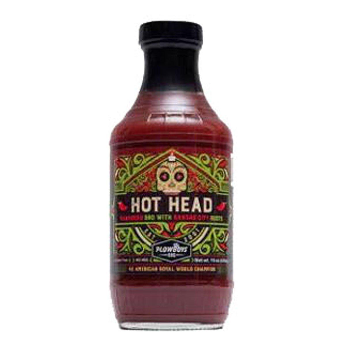Plowboys Barbeque Hot Head Sauce - Plowboys Barbeque