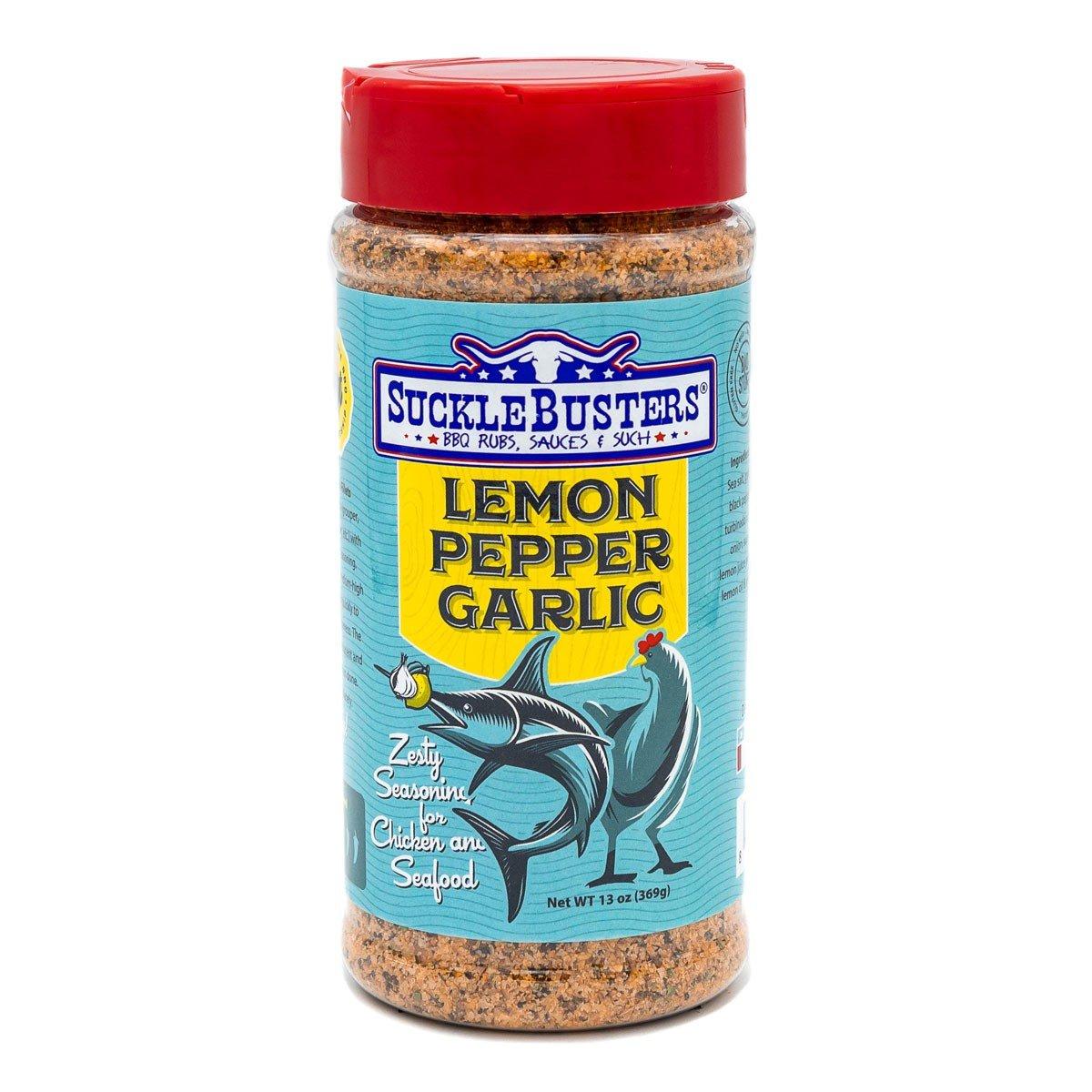 SuckleBusters Lemon Pepper Garlic Seasoning - SuckleBusters