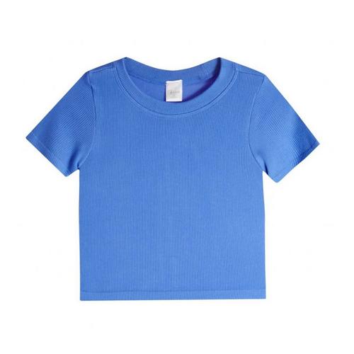 Girls' Suzette Ribbed Seamless T-Shirt,Shirt - Primary Image