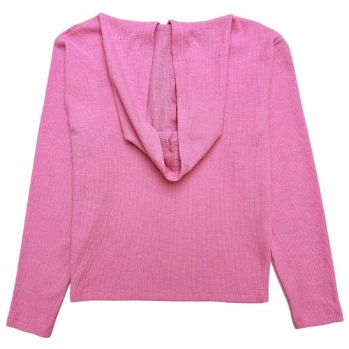 Girls' Suzette Soft Waffle Hoodie - Primary Image