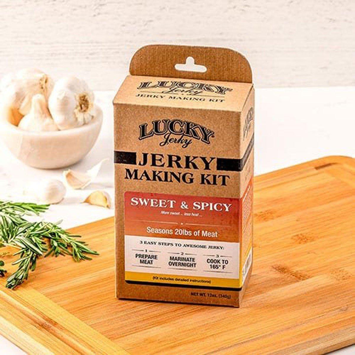 Lucky Sweet & Spicy Jerky Seasoning Kit - Lucky Beef Jerky