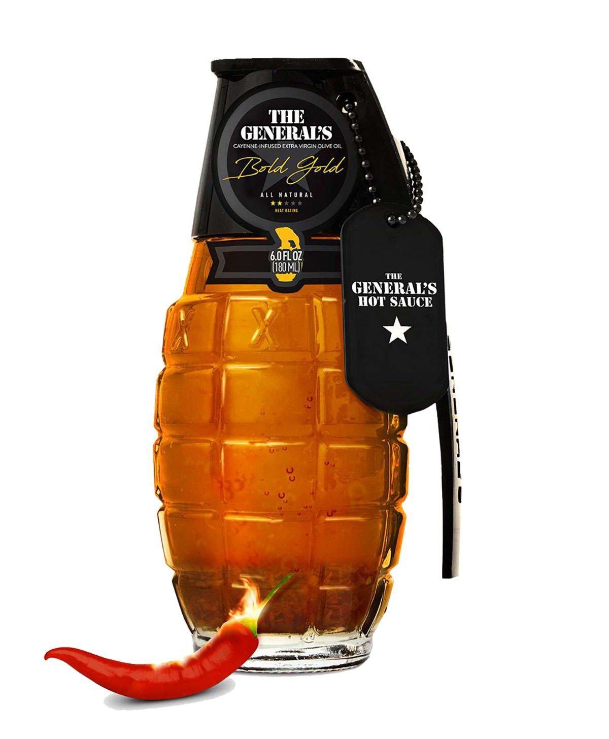 Generals Bold Gold Hot Sauce 6 oz - General's Hot Sauce