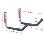 Malone HighRise Wall Mount Kayak Storage Rack (1 set) - Thumbnail 3 of 3