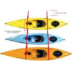 Malone SlingThree Triple Kayak Hanging Storage System - Thumbnail 2 of 6