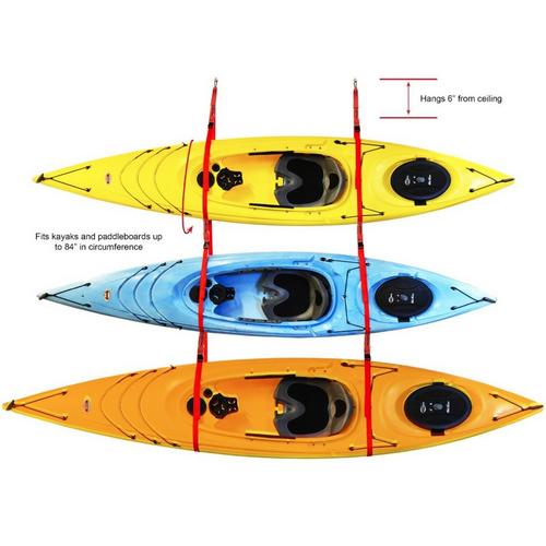 Malone SlingThree Triple Kayak Hanging Storage System - Primary Image