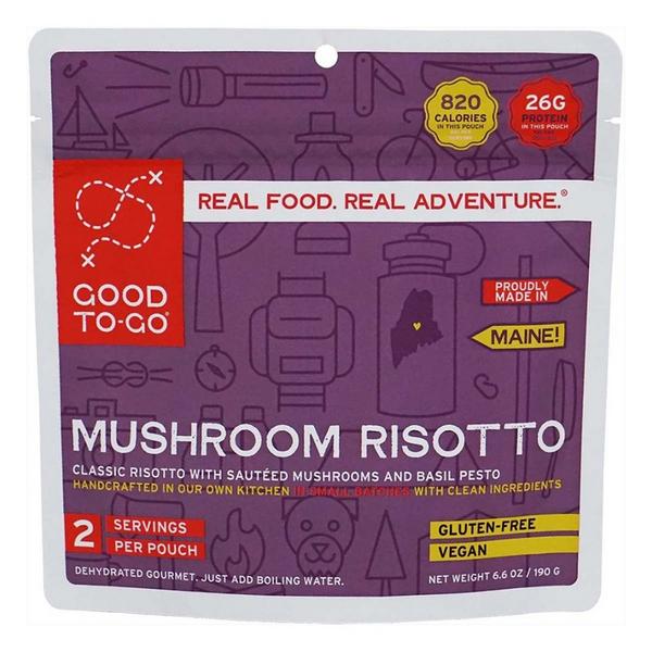 GOOD TO-GO Good-To-Go Mushroom Risotto - Single Serving