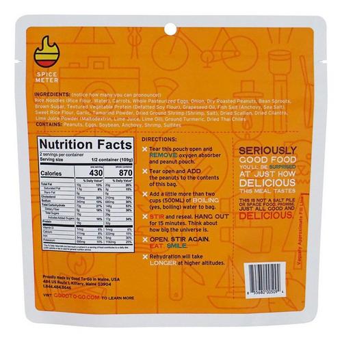 Good To-Go Pad Thai Meal - Double Serving - Primary Image