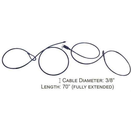 Malone Lariat Universal Kayak/Canoe Cable Lock - Primary Image