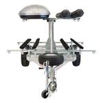 Malone MegaSport LowBed Trlr w/Tier, Spare, 2 sets Bunks, Cargo Box, 2 Rod Tubes - Thumbnail 2 of 5