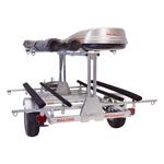 Malone MegaSport LowBed Trlr w/Tier, Spare, 2 sets Bunks, Cargo Box, 2 Rod Tubes - Thumbnail 3 of 5