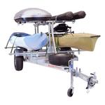 Malone MegaSport LowBed Trlr w/Tier, Spare, 2 sets Bunks, Cargo Box, 2 Rod Tubes - Thumbnail 4 of 5