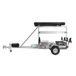 Malone MegaSport LowBed Trlr w/Tier, Spare, 2 sets Saddle Up, Cargo Box, 2 Rod Tubes - Thumbnail 2 of 5