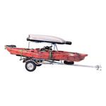 Malone MicroSport LowBed 2 Kayak Trlr Package (2nd tier, 2 Sets Bunks, Cargo Box, Rod Tube, Spare Tire) - Thumbnail 7 of 7