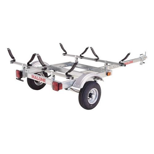 Malone Paddle Gear EcoLight 2 Kayak Trailer Package (2 V-Racks) - Primary Image