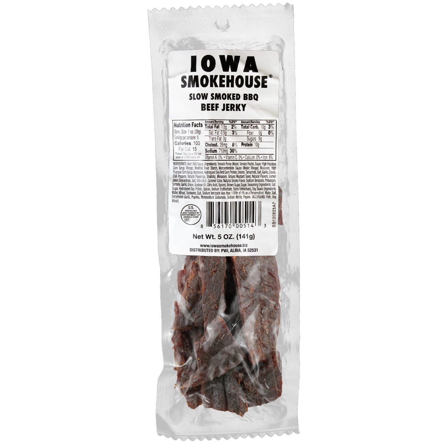 Iowa Smokehouse Beef 5 oz Jerky - Iowa Smokehouse