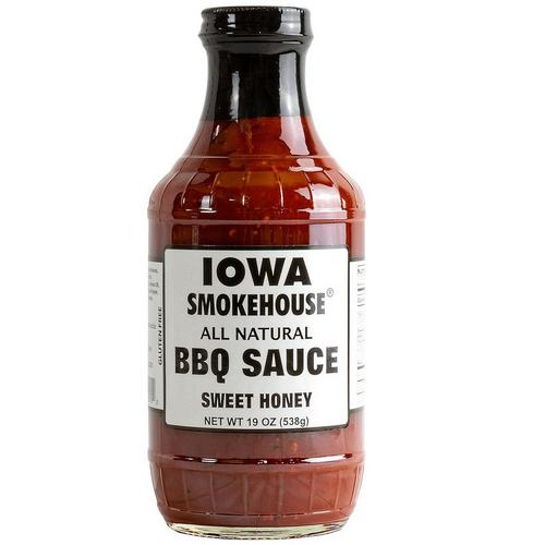 Iowa Smokehouse Sweet Honey BBQ Sauce - Primary Image