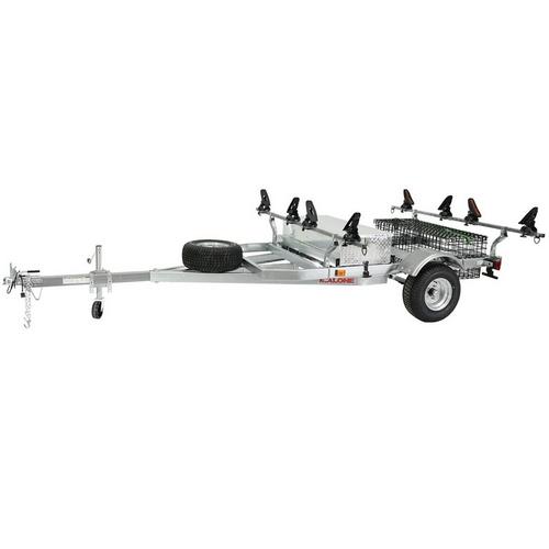 Malone MegaSport 2 Kayak Trailer Pkg (Spare Tire, 2 Sets Saddle Up Pro, Storage Basket & Drawer) - Primary Image