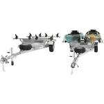 Malone MegaSport 2 Kayak Trailer Pkg (Spare Tire, 2 Sets Saddle Up Pro, Storage Basket & Drawer) - Thumbnail 4 of 5