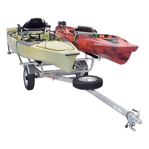Malone MicroSport 2 Kayak Trailer Package (2 Sets Bunks, Spare Tire) - Primary Image