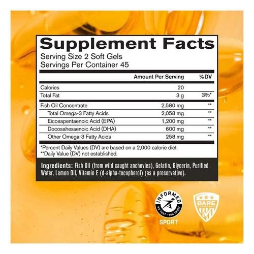 BPN Strong Omega Soft Gel Fish Oil - Primary Image