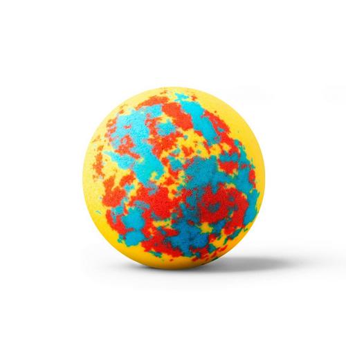 Da Bomb Tie Dye Yellow Bath Bomb - Primary Image
