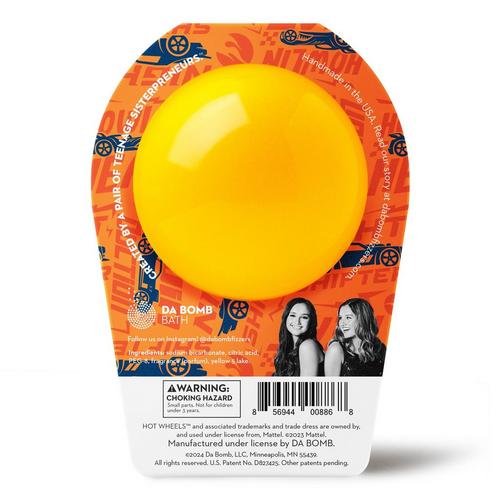 Da Bomb Hot Wheels Yellow Bath Bomb - Primary Image