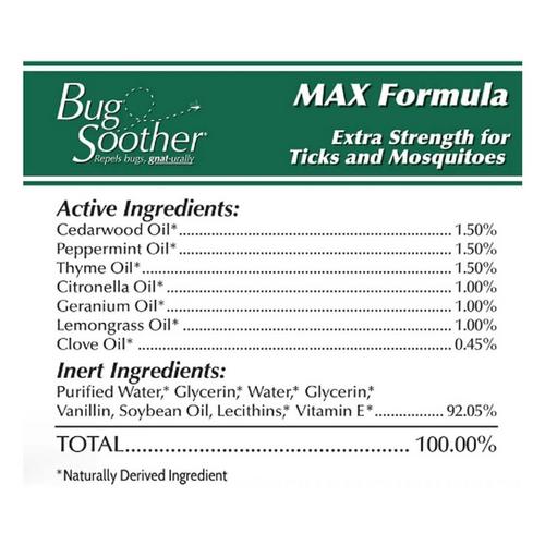 Simply Soothing Bug Soother Max Extra Strength Mosquito & Tick Repellent - Primary Image