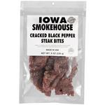 Iowa Smokehouse Steak Bites-Cracked Black Pepper 8oz - Thumbnail 1 of 2