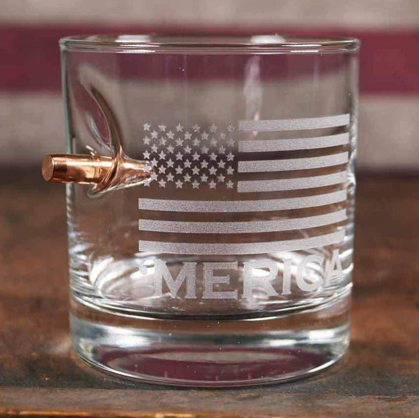 BenShot Merica 11oz Rocks Glass - BenShot