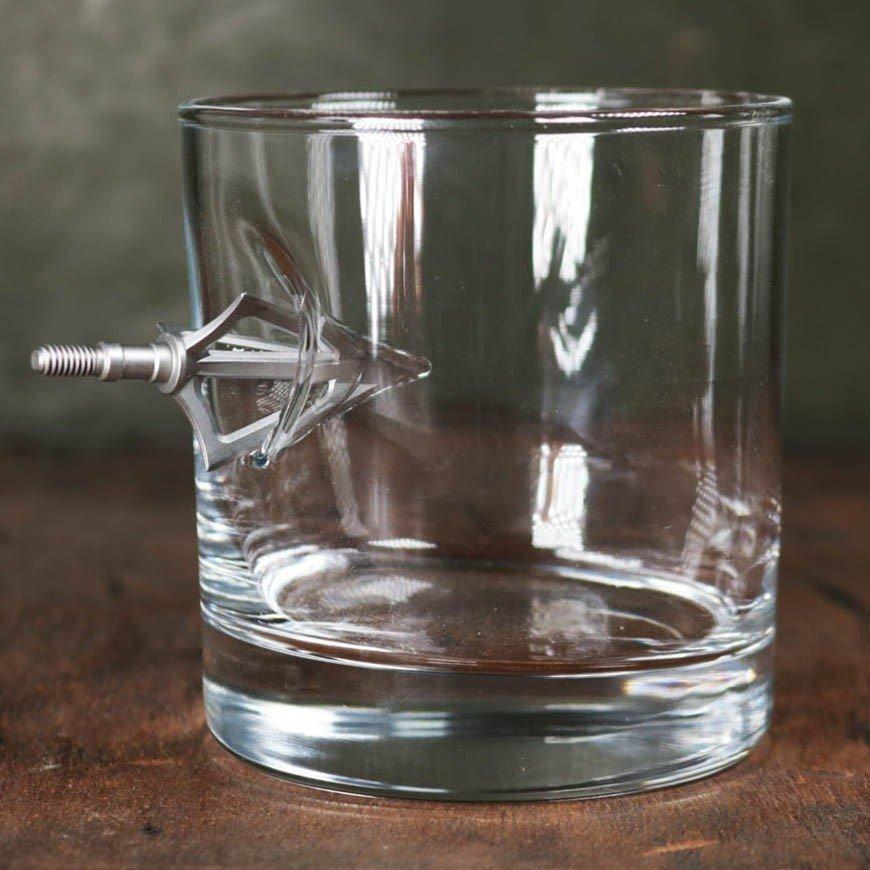 BenShot Broadhead 11oz Rocks Glass - BenShot