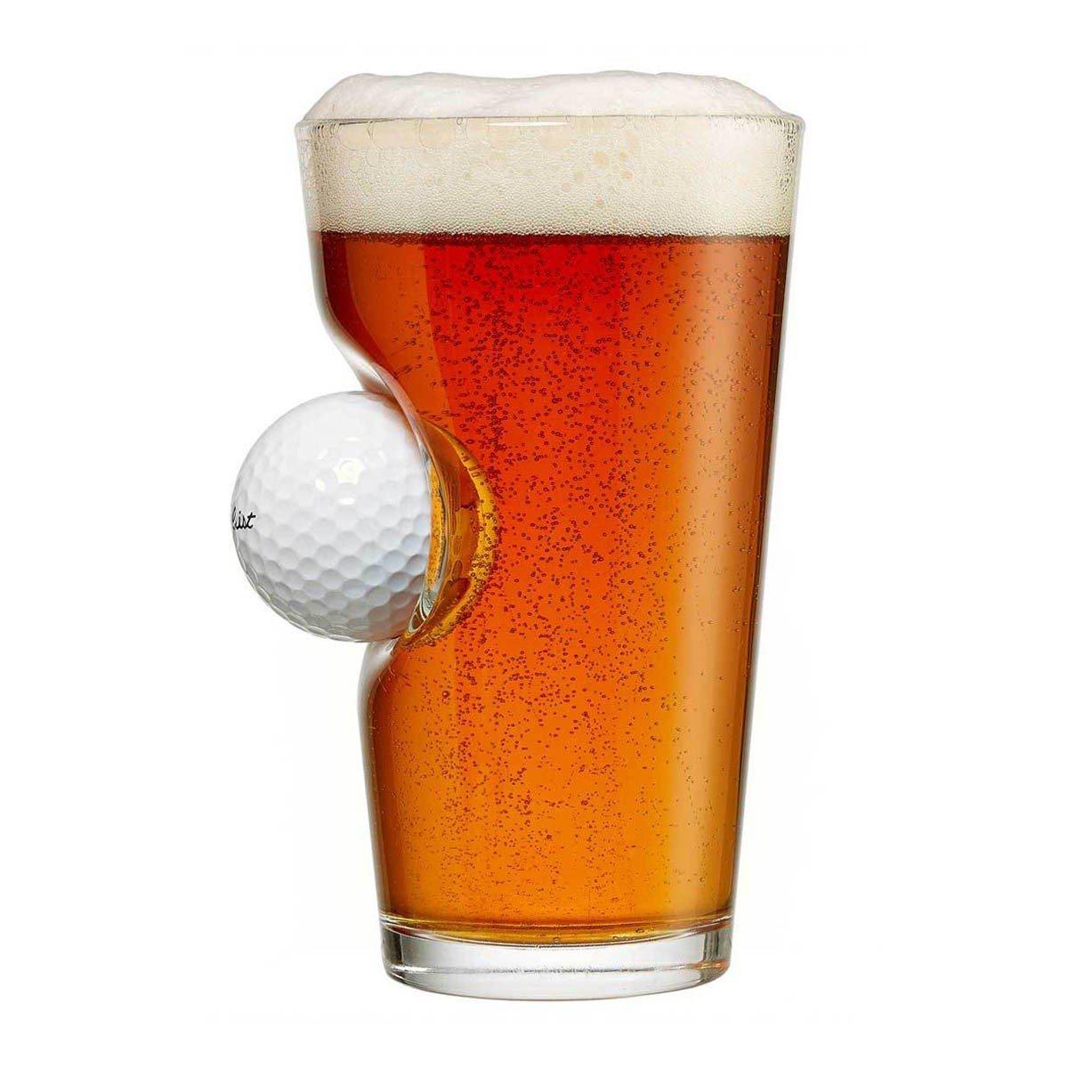 BenShot Golf Ball 16oz Pint Glass - BenShot