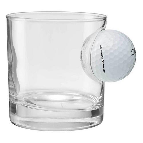 BenShot Golf Ball 11oz Rocks Glass - Primary Image