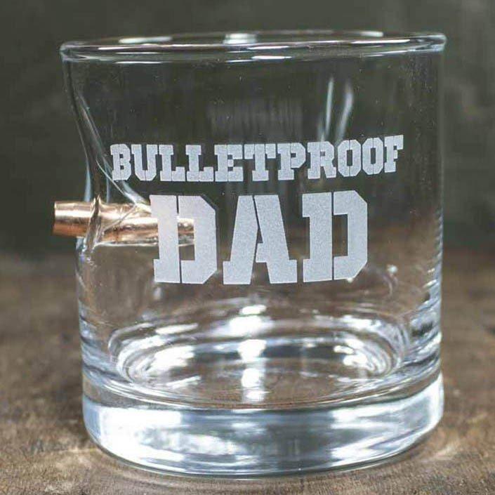 BenShot Bulletproof Dad 11oz Rocks Glass - BenShot
