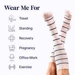 Comrad Solid Knee Compression Knee High Socks - Thumbnail 4 of 7