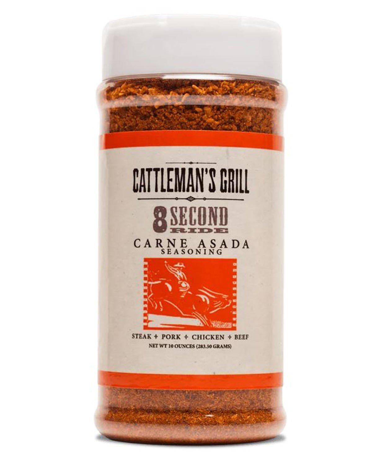 Cattleman's Grill 8 Second Ride Carne Asada Seasoning 10 oz - Cattleman's Grill