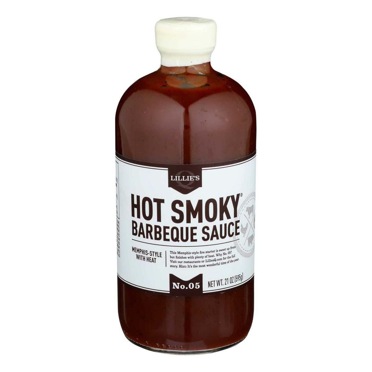 Lillie's Q Hot Smokey BBQ Sauce - Kehe Food Distribution