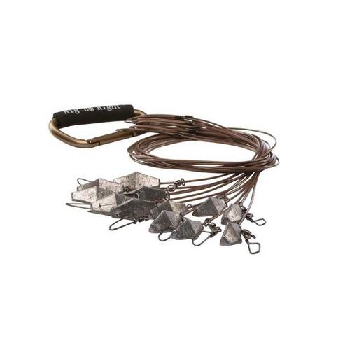 Rig'Em Right 6-Ounce Xtreme Coated Cable Decoy Anchors 12 Pack - Primary Image