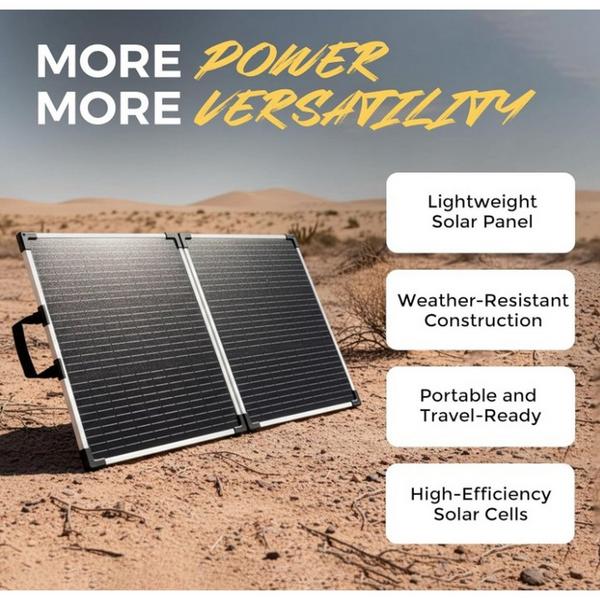 Kms, Inc Lion Energy 100W 12C Portable Solar Panel