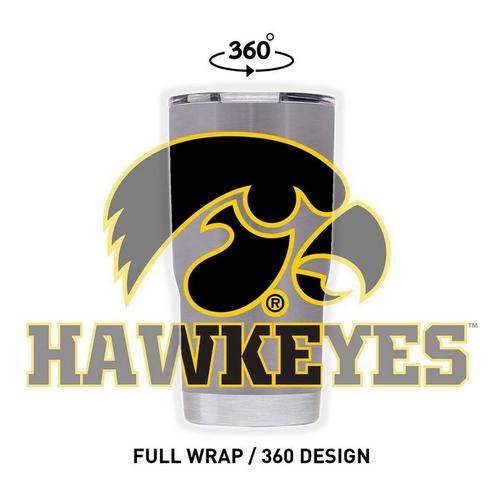 Gametime Sidekicks Iowa Hawkeyes 20oz. Stainless Steel Tumbler - Primary Image