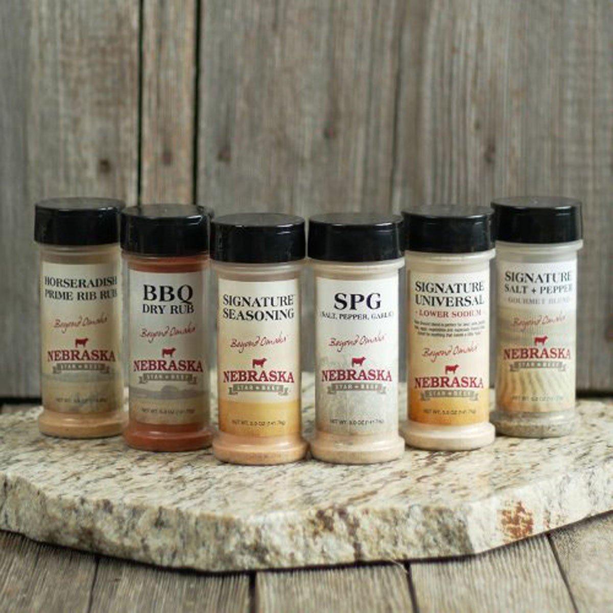 Nebraska Star Beef Seasoning Sampler Pack - Nebraska Star Beef