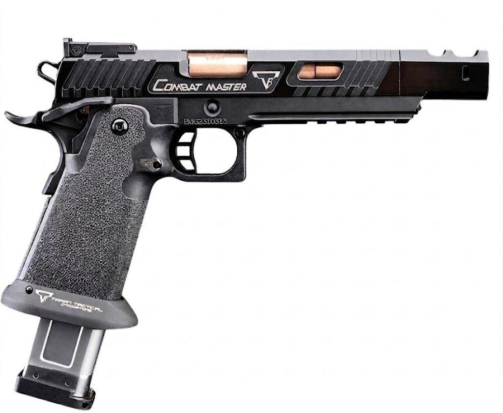 EMG X TTI 2011 Combat Master Alpha Optic Ready Airsoft Pistol - EMG
