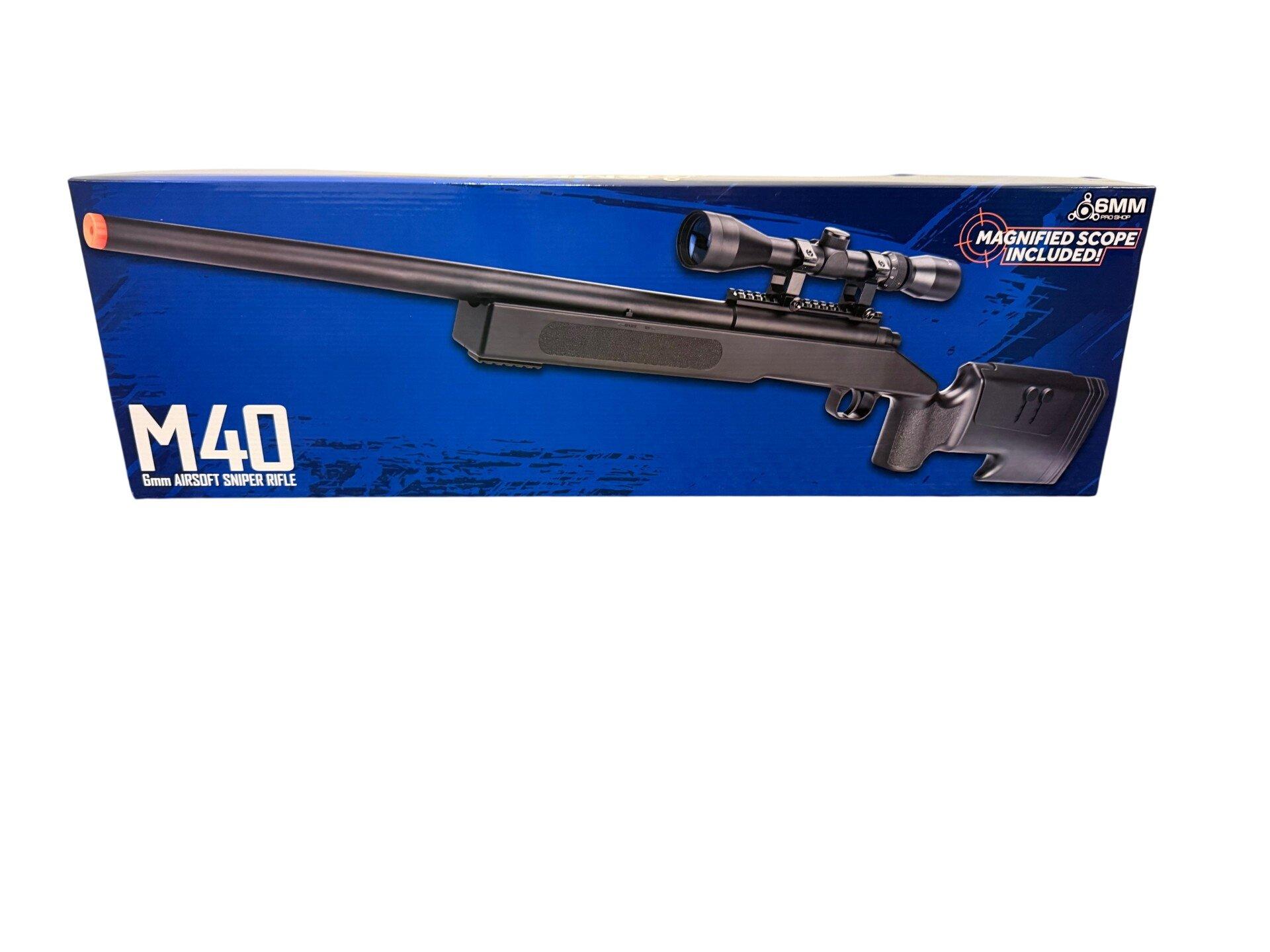 M40 6mm Airsoft Sniper Rifle Kit - 6mm Pro Shop
